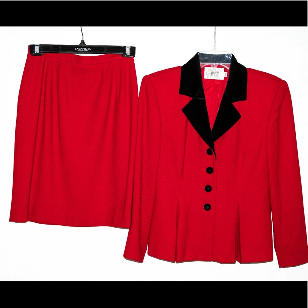 100% wool red suits, size: P4